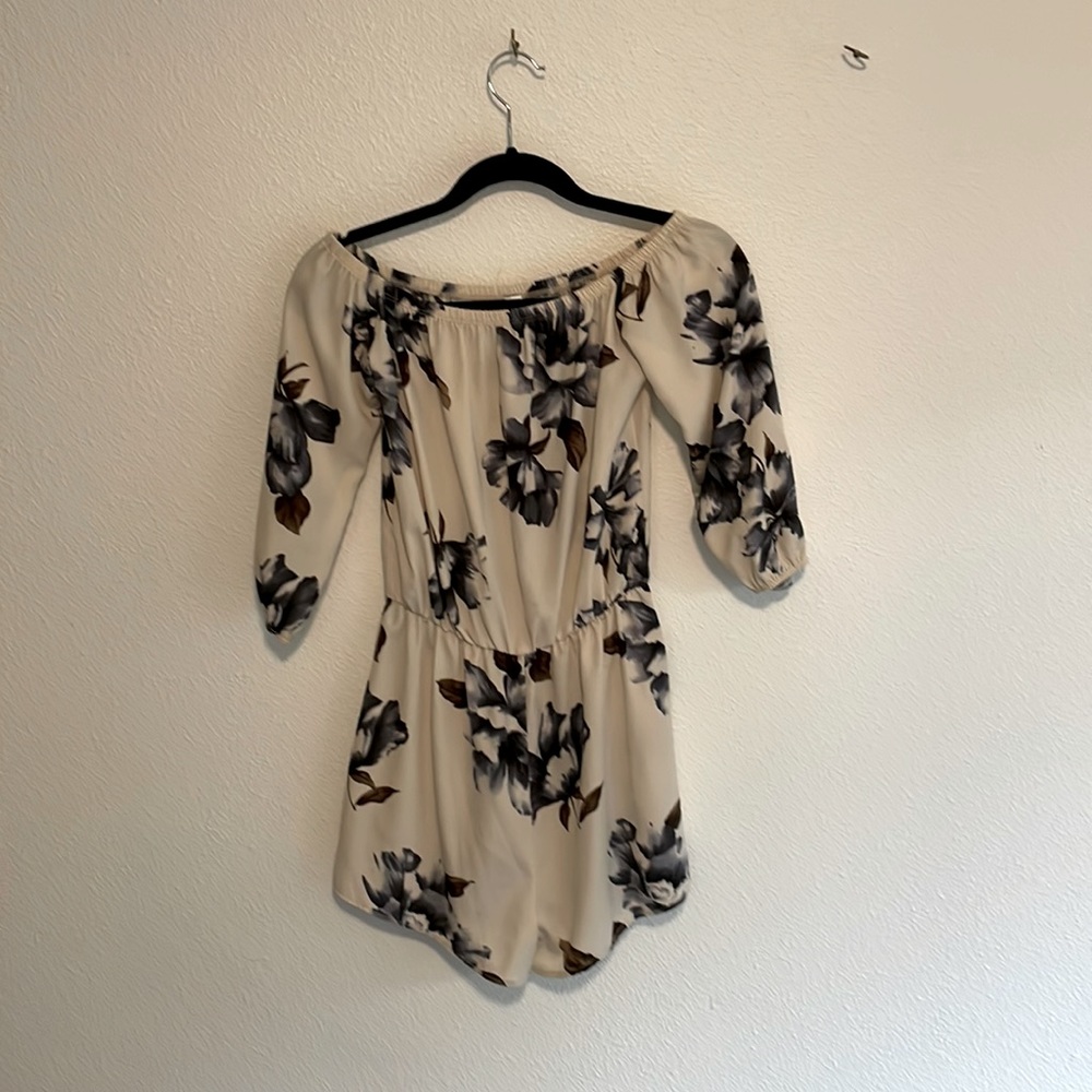 Long sleeve romper